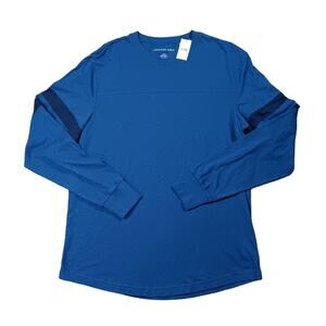 American Eagle T-Shirt Men's Size L  Long Sleeve Standard Fit Blue